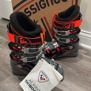 Rossignol Hero Jr 65 Meteor Grey Ski Snowboard Boots